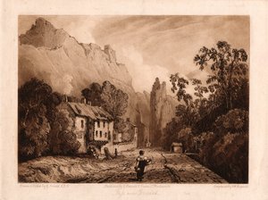 Dinant'ın yanından geç by Samuel William Reynolds