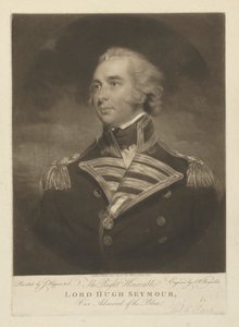 Koramiral Lord Hugh Seymour by Samuel William Reynolds