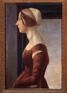 Genç bayan (resim, c.1475) by Sandro Botticelli