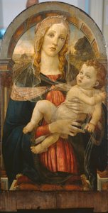 Bakire ve Çocuk by Sandro (after) Botticelli