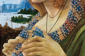 Bir Kadının Alegorik Portresi Simonetta Vespucci. Detay, 1480-1490 by Sandro Botticelli