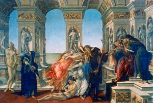 Apelles İflası, 1497-1498 by Sandro Botticelli