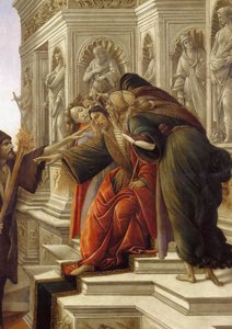 iftira, detay by Sandro Botticelli