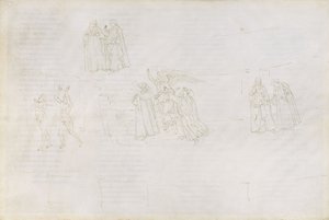 İlahi Komedyaya Örnek Dante Alighieri Purgatorio 17, 1480-1490 by Sandro Botticelli
