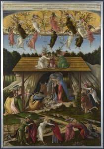 Mistik doğuş. 1500 by Sandro Botticelli