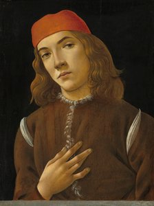 Bir Gençliğin Portresi, c.1482-85 (kavak panel üzerinde tempera)