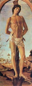 Aziz Sebastian, 1474. by Sandro Botticelli