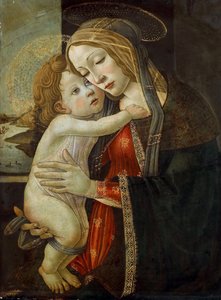 Bakire ve Çocuk, c. 1500. by Sandro Botticelli