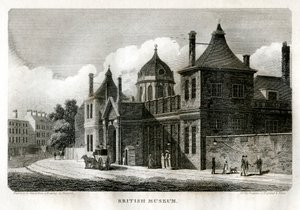 British Museum, Londra, c1810.