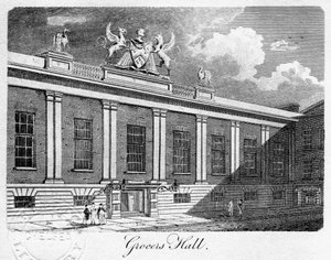 Marketler Salonu, Londra Şehri, 1811.