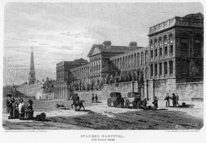 St Lukes Hastanesi, Old Street, Finsbury, Londra, 1815.