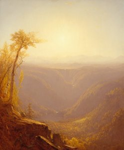 Dağlarda Bir Geçit Kauterskill Karanfil, 1862.