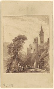 Kale ve Figürler by Sanford Robinson Gifford