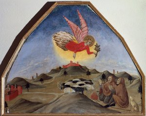 Çobanlara Duyuru, Sano di Pietro (1406-1481)