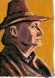 Edith Sitwell (1887-1964), 2008 (petrol) by Sara Hayward