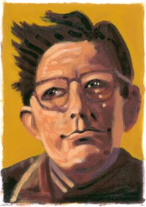 Laurie Lee, 2008 (petrol) by Sara Hayward