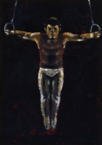 Yüzükler, 2009 (akrilik) by Sara Hayward