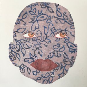 Dövme, 2020,(mürekkep baskı) by Sarah Thompson Engels