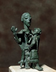 Nuragic kültürü (nuraghi) Sardunya: Ana Tanrıça