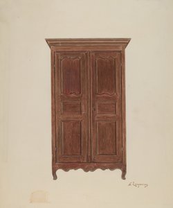 Gardırop, ç. 1939. by Sarkis Erganian