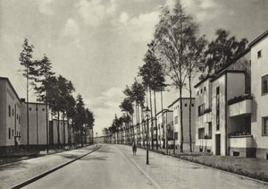 Berlin: Fischtalgrund kolonisi (s/b fotoğraf) by Sasha Stone