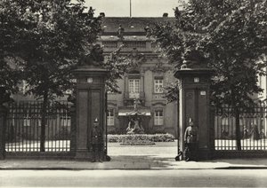 Berlin: Reichsprasidenten-Palais; Cumhurbaşkanının ikametgahı (s/b fotoğraf) by Sasha Stone