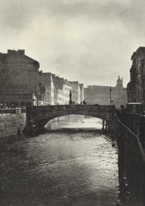 Berlin: Rossstrassen-Brucke (s/b fotoğraf) by Sasha Stone