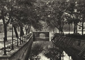 Potsdam, Am Kanal (s/b fotoğraf) by Sasha Stone