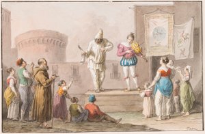 Su rengi; Bir Commedia dell