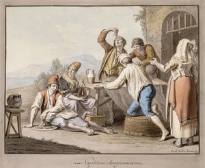 Makarna Yiyen Neopolitler; Napolitani Makarna yiyin,