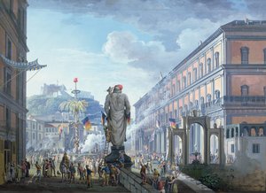 Palazzo Reale, Özgürlük Ağacının Kesildiği ve Birliklerin Toplu Olarak İngilizler Tarafından 1799, 1800