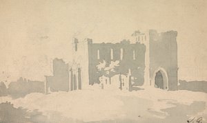 Kale taslağı by Sawrey Gilpin