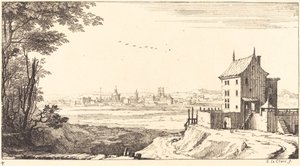 Uzaktaki Şehir Manzarası