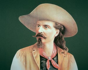 Buffalo Bill (1846-1917) (renkli taş) by School American