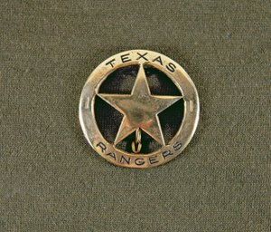Texas Rangers Rozeti (metal) by School American