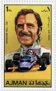 İngiliz otomobil sürücüsü Graham Hill