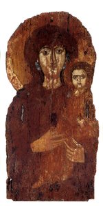 Virgin Hodighitria, ikon (ahşap boyama, 7. yüzyıl)