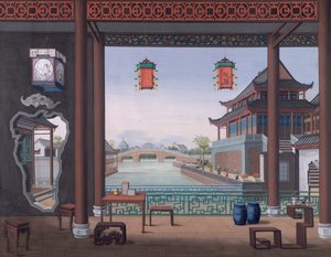 Ekle. Veya. 2194 Çinli bir memurun evinin içinin çizimi by School Chinese