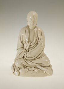 Bodhidharma (Damo), Ming hanedanı (1368-1644) (porselen) by School Chinese