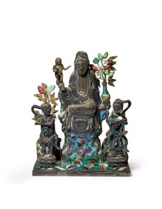 Budist Figür Grubu by School Chinese