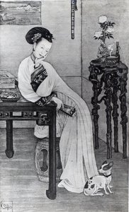 İmparatoriçe Dowager Cixi (lito) by School Chinese