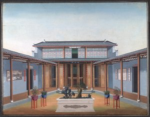 Honam Tapınağı - Konutların Bulunduğu Avlu by School Chinese
