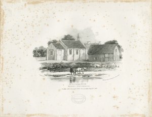 Hopwas Şapeli: litografi by School English