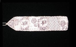 Huswife, 18. yüzyılın sonu veya 19. yüzyılın başı (blok baskılı pamuk) by School English