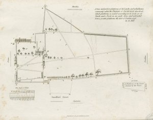 Lichfield - Greyfriars: gravür by School English