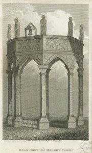 Lichfield - Pazar Yeri: gravür, nd [c 1805] (baskı) by School English