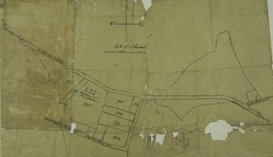 Willesden, Londra haritası (lito) by School English