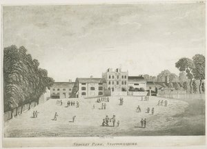 Sedgley Park Okulu: aquatint gravür, nd [c 1797] (baskı) by School English