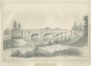 Stafford - Radford Bridge: karakalem, nd [?19th Century] (çizim) by School English