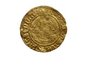 Asthall Definesinden Tudor madeni para by School English